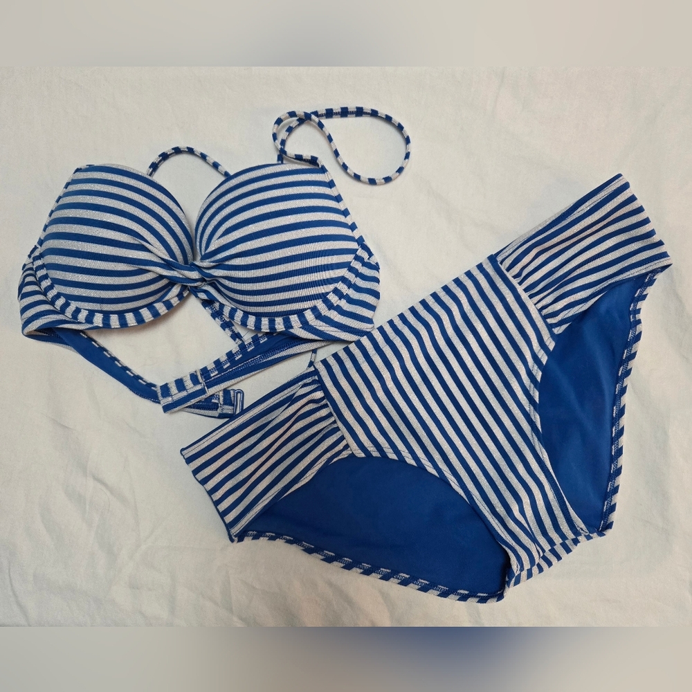 Aerie two piece bikini, 34A top & Medium bottom